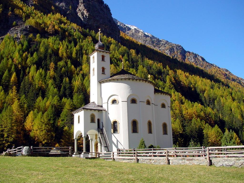 Haus Erle Appartement Saas-Grund Buitenkant foto