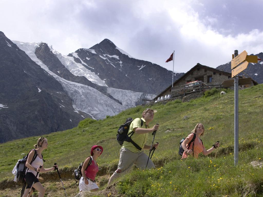 Haus Erle Appartement Saas-Grund Buitenkant foto