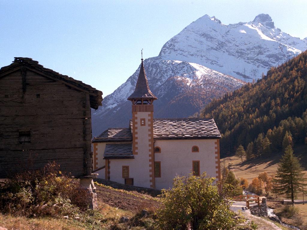 Haus Erle Appartement Saas-Grund Buitenkant foto
