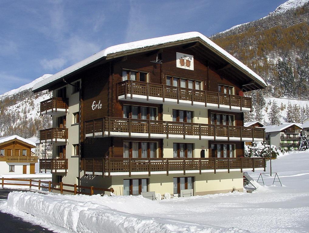 Haus Erle Appartement Saas-Grund Buitenkant foto