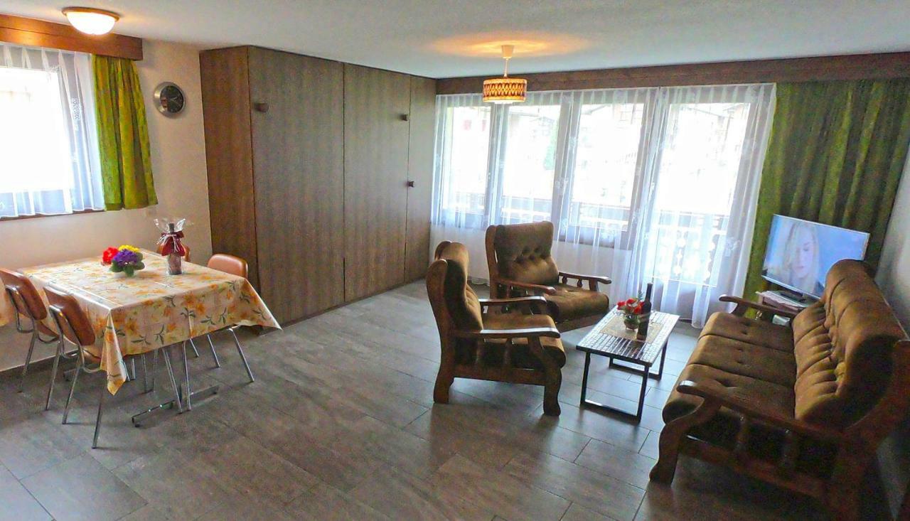 Haus Erle Appartement Saas-Grund Buitenkant foto