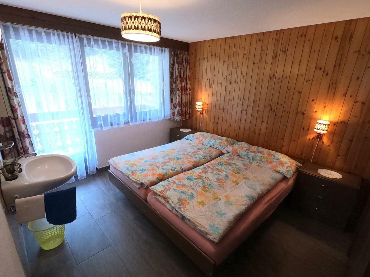 Haus Erle Appartement Saas-Grund Buitenkant foto