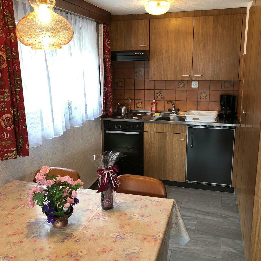 Haus Erle Appartement Saas-Grund Buitenkant foto