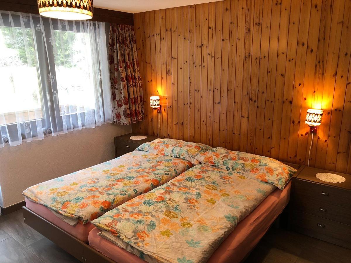 Haus Erle Appartement Saas-Grund Buitenkant foto
